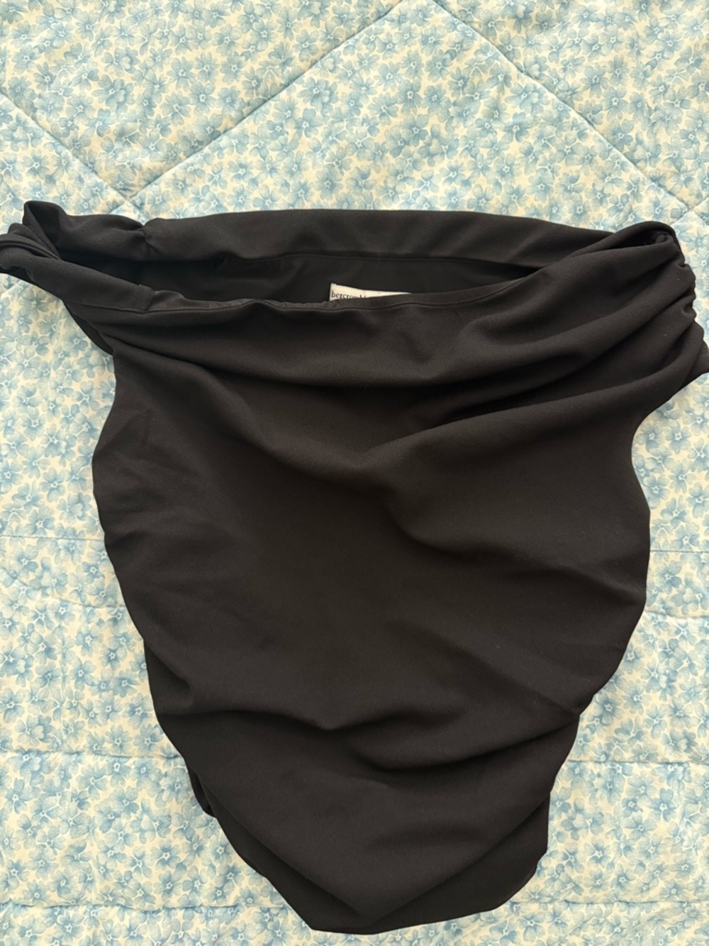 Abercrombie Black Ruched top